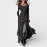 Carmen™ | Robe maxi avec imprimé léopard