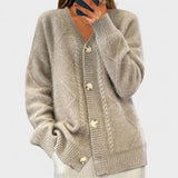Claudia™ | Cardigan en Tricot à Câbles