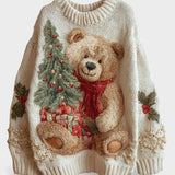 Clara™ | Pull de Noël au Design Élégant