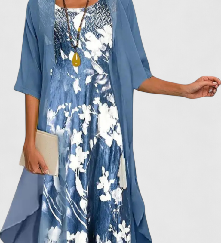 Robe Florale Élégante Venezia