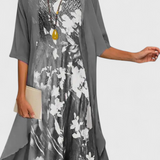 Robe Florale Élégante Venezia
