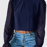 Blouse Longue à Manches Helga Nautique