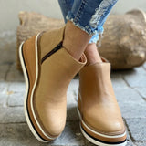 Catalina | Bottine en Cuir Élégante avec Talon Confortable