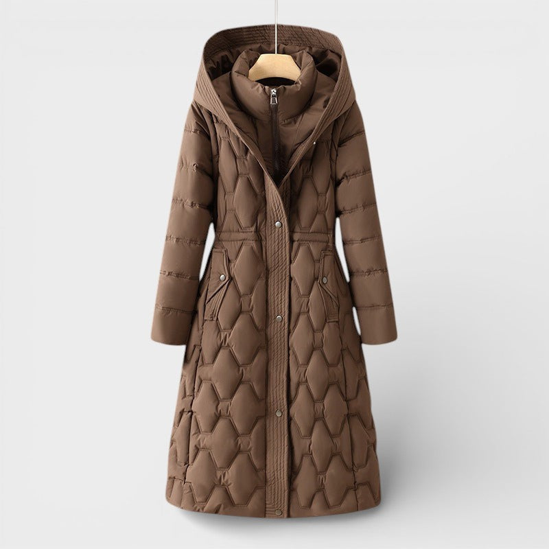Patricia™ | Manteau Long Élégant à Capuche