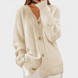 Claudia™ | Cardigan en Tricot à Câbles
