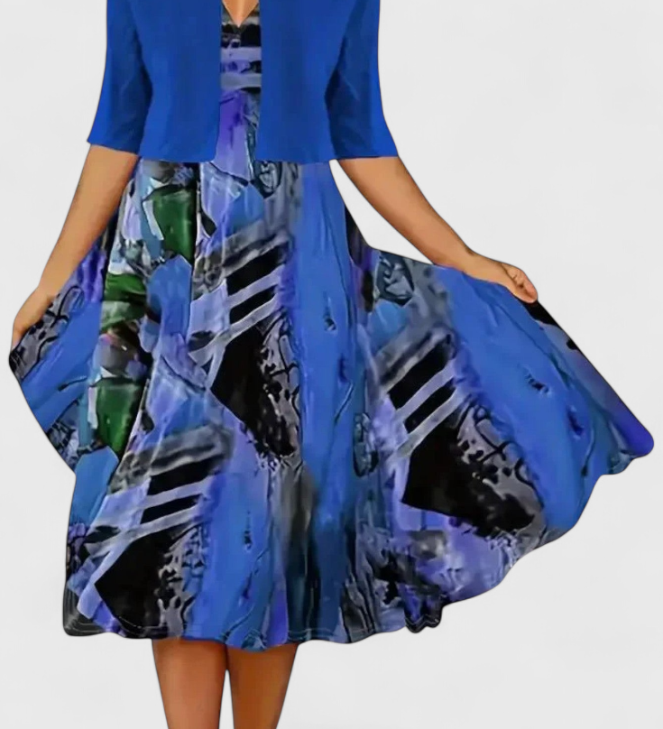 Ensemble Blazer et Robe Midi Star