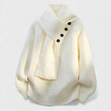 Cayetana™ | Pull élégant à col enveloppant