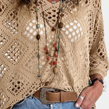 Blouse en Dentelle de Fougère