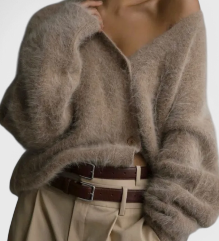 Daniela™ | Cardigan en Mélange de Cachemire Doux