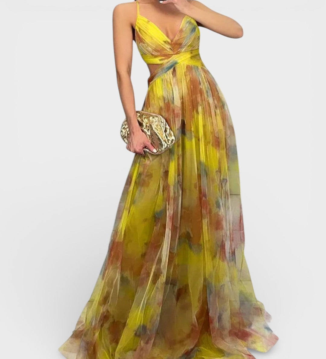 Valeria™ | Robe Maxi Florale Élégante