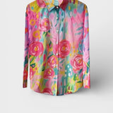 Nina™ | Blouse Imprimée Colorée