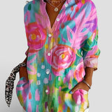 Nina™ | Blouse Imprimée Colorée