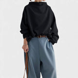 Renée™ | Pull en Tricot Doux avec Col Montant