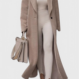 Manteau Long Élégant Structuré Chloe Luxe