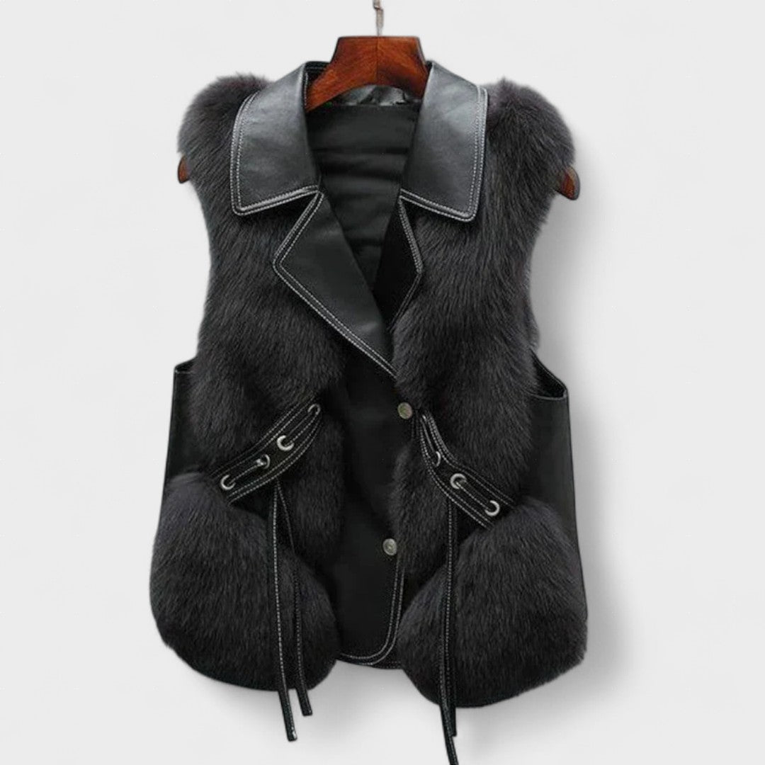 Milagros™ | Gilet en Cuir Élégant