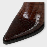 Camila | Bottes Design Crocodile avec Talon Élégant pour le Quotidien