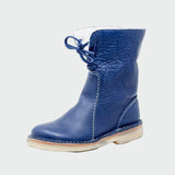 Alba | Bottines en cuir imperméable avec doublure en laine