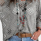 Blouse en Dentelle de Fougère
