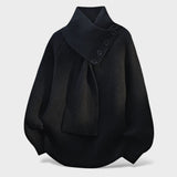 Cayetana™ | Pull élégant à col enveloppant