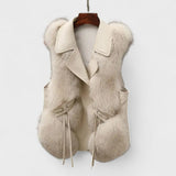 Milagros™ | Gilet en Cuir Élégant