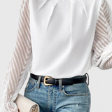 Blouse Longue à Manches Helga Nautique