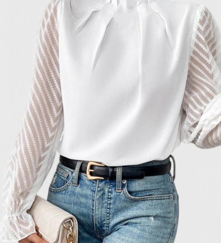 Blouse Longue à Manches Helga Nautique