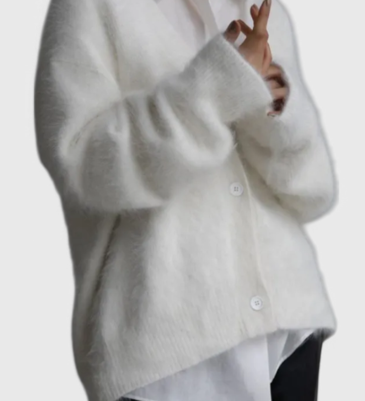 Daniela™ | Cardigan en Mélange de Cachemire Doux