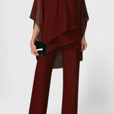 Ensemble Kitty Deux-Pièces avec Design Off-Shoulder