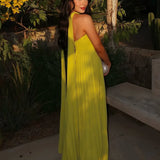 Aurelina™ | Robe Maxi Plissée Sans Bretelles