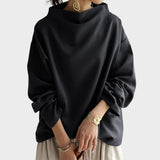 Renée™ | Pull en Tricot Doux avec Col Montant