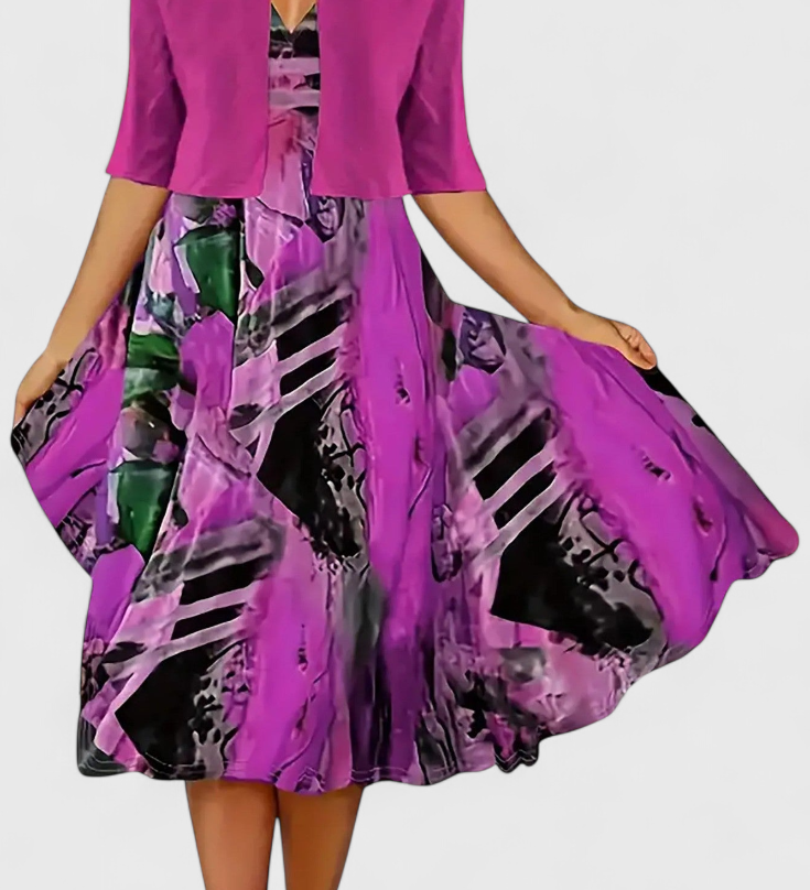 Ensemble Blazer et Robe Midi Star