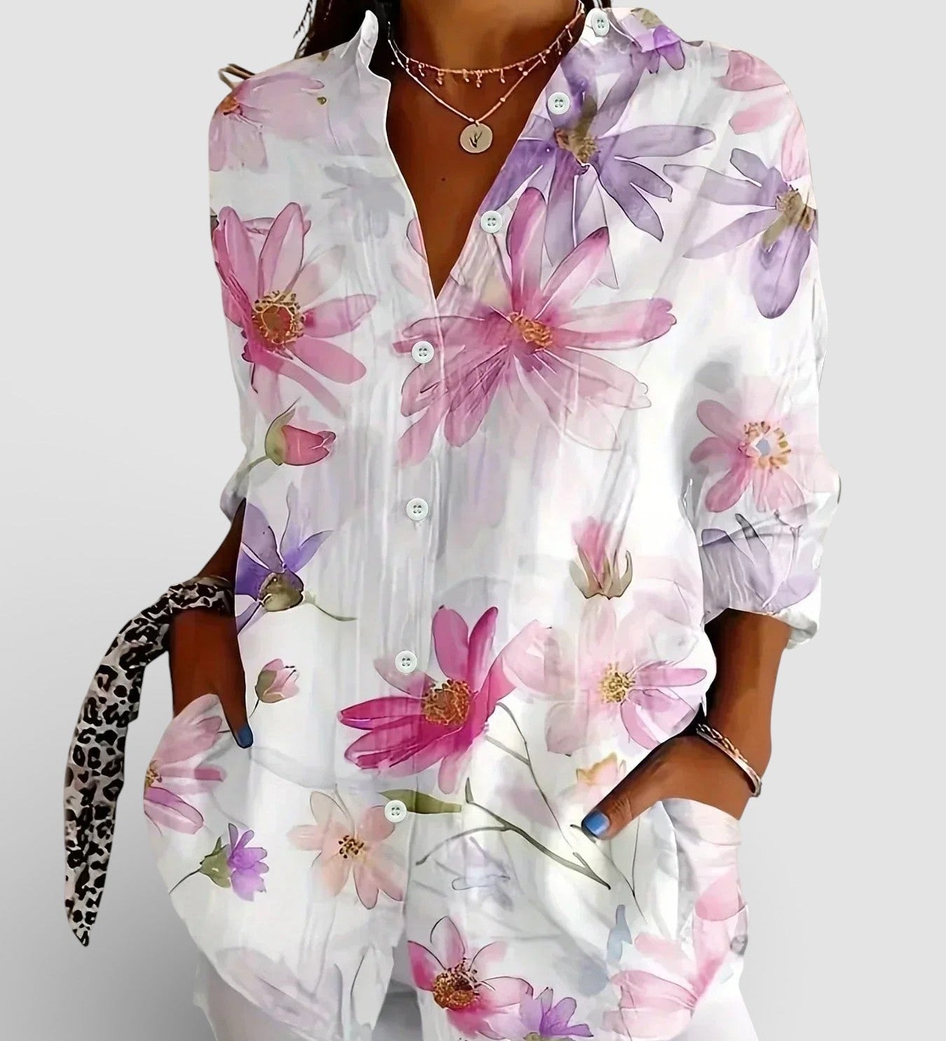Nina™ | Blouse Imprimée Colorée