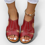 Sandales en cuir élégantes