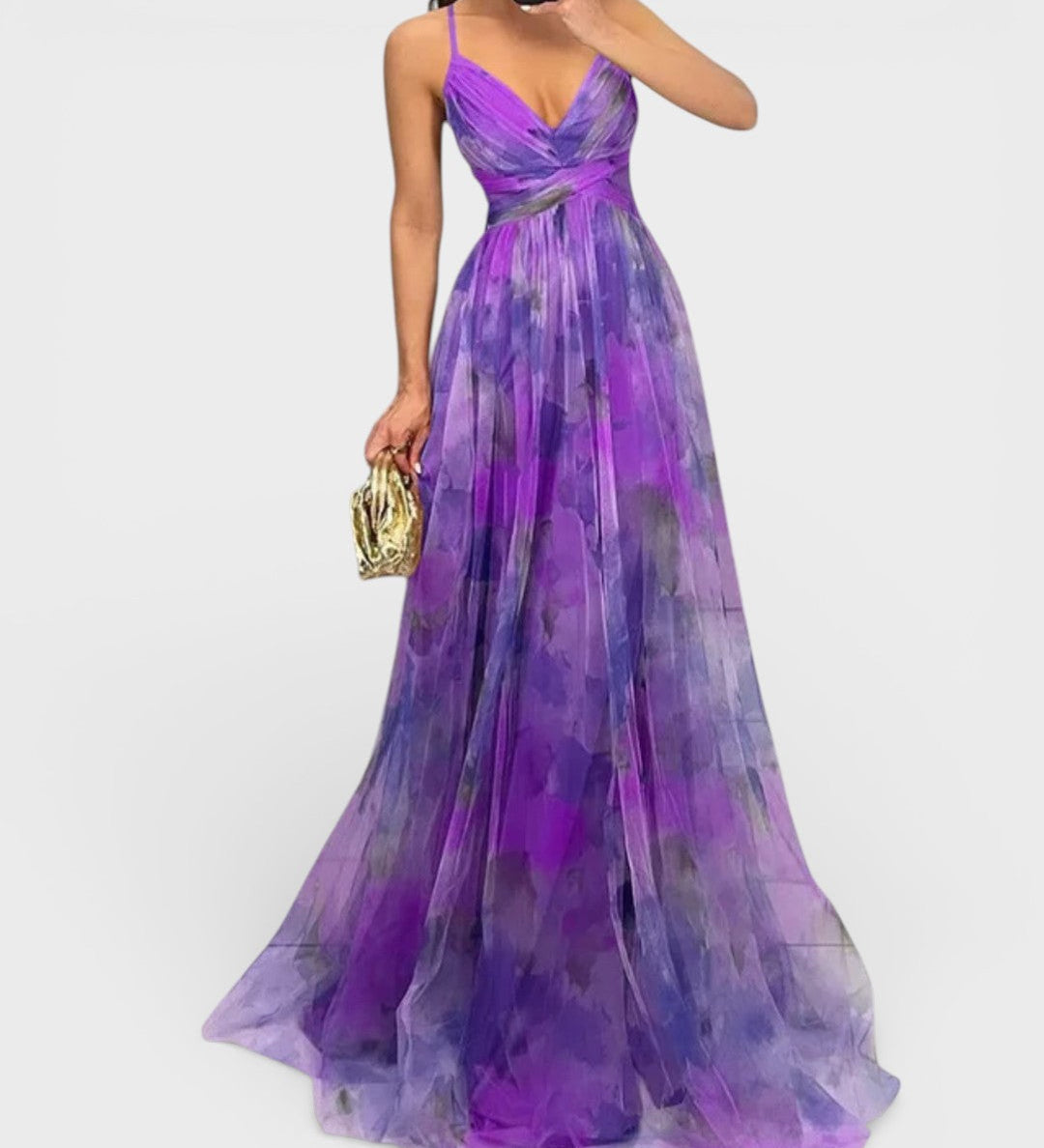 Valeria™ | Robe Maxi Florale Élégante