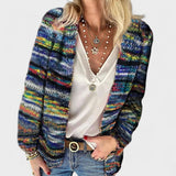 Herminia™ | Cardigan Multicolore Chaud