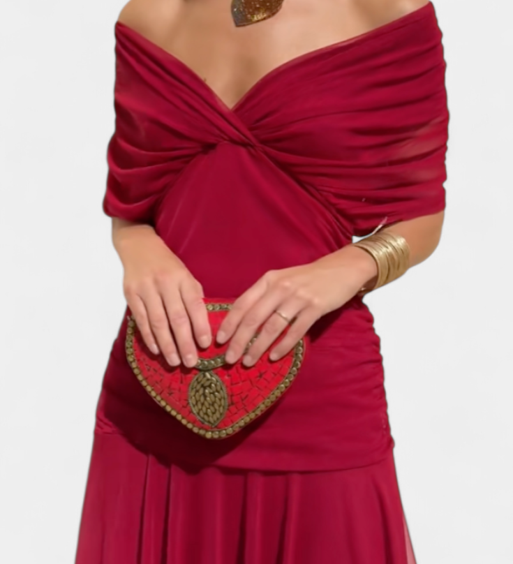 Herminia™ | Robe élégante avec décolleté en V