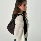 Sac à épaule tissé moyen Sage