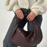 Sac à épaule tissé moyen Sage