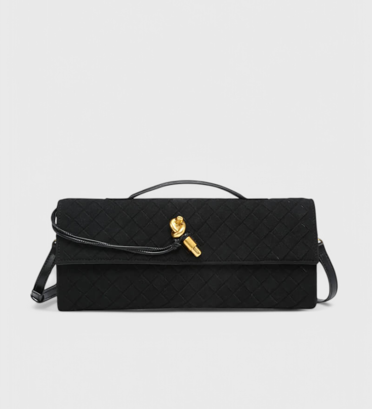 Sac à épaule en suède classique Melanie