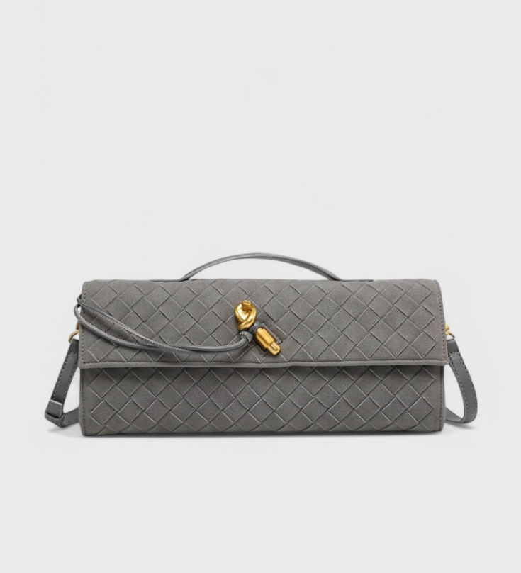 Sac à épaule en suède classique Melanie