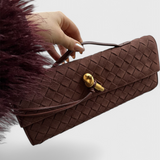 Sac à épaule en suède classique Melanie