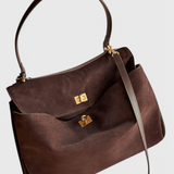Sac à épaule Henna en daim