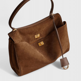 Sac à épaule Henna en daim
