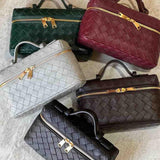 Sac Mini Milla Tissé avec Accessoires Dorés