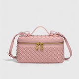 Sac Mini Milla Tissé avec Accessoires Dorés