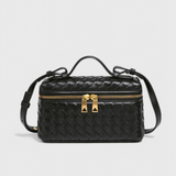 Sac Mini Milla Tissé avec Accessoires Dorés