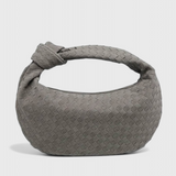 Sac tissé moyen lilas avec détail en nœud