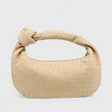 Sac tissé moyen lilas avec détail en nœud