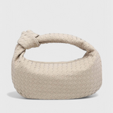 Sac tissé moyen lilas avec détail en nœud