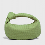 Sac tissé moyen lilas avec détail en nœud